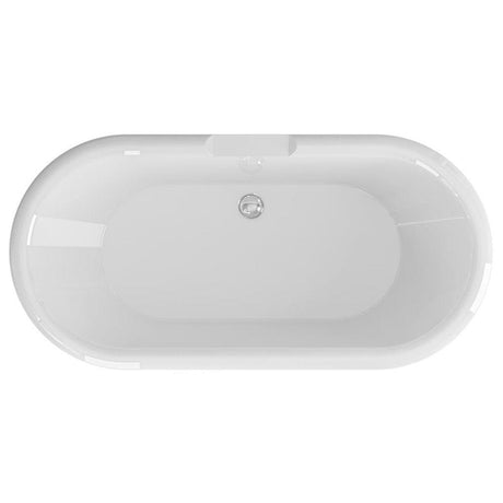 Eastbrook Hampton Freestanding Bath 1510mm x 735mm - Grey - 33.0012 - TAP 'N' SHOWER