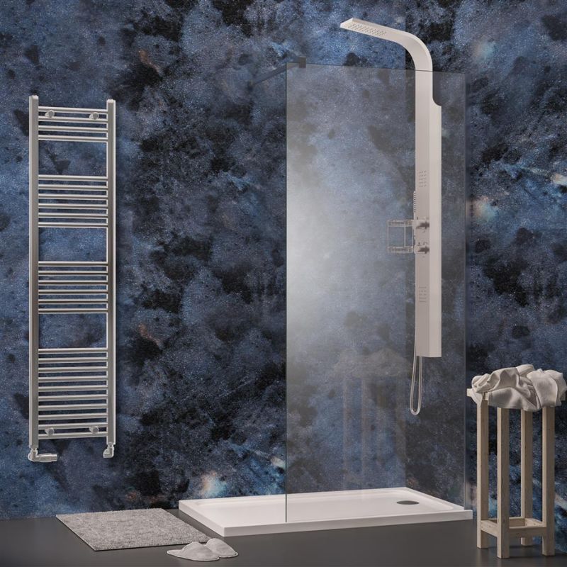 Eastbrook Hydropanel Shower Panel 1200mm x 2420mm - Pacific Blue Granite - 3.208 - TAP 'N' SHOWER