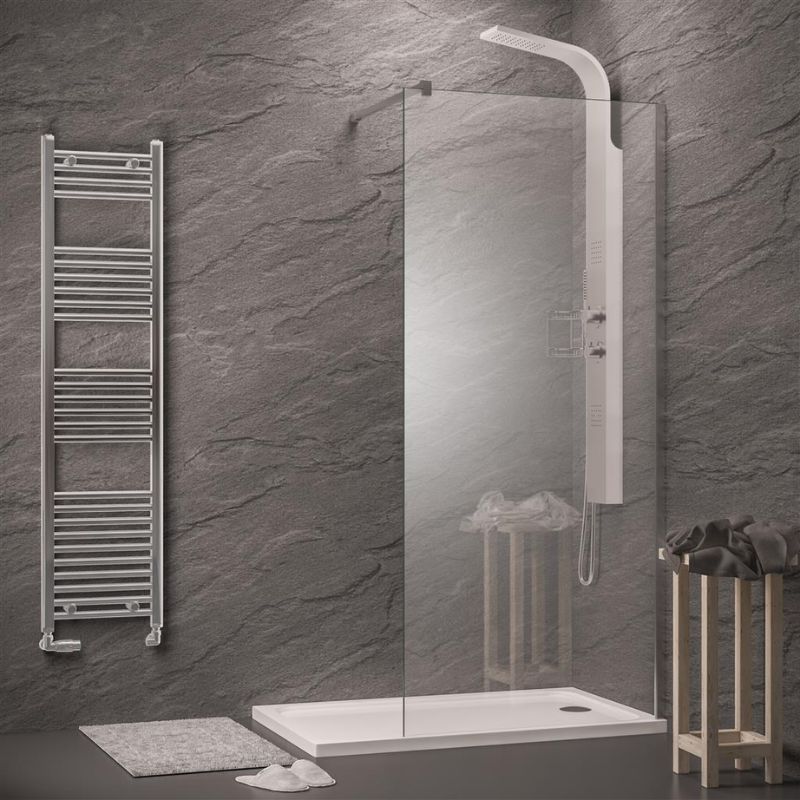 Eastbrook Hydropanel Shower Panel 1200mm x 2420mm - Slate Matt - 3.219 - TAP 'N' SHOWER