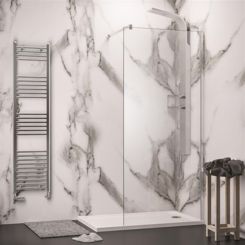 Eastbrook Hydropanel Shower Panel 1200mm x 2420mm - Staturio Marble Velvet - 3.151 - TAP 'N' SHOWER