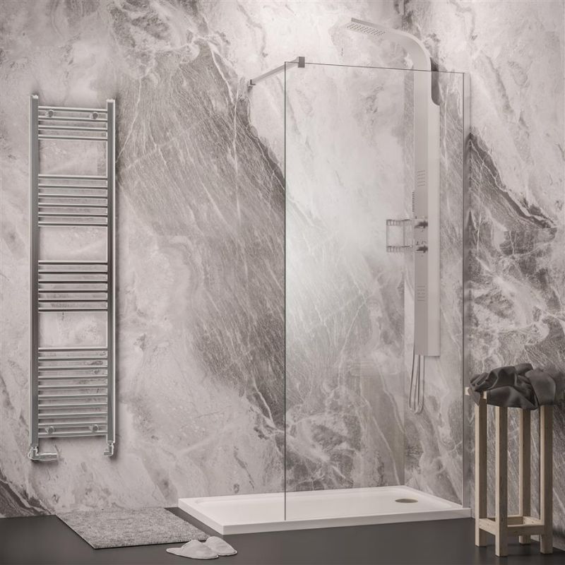 Eastbrook Hydropanel Shower Panel 1200mm x 2420mm - Stratus Marble - 3.154 - TAP 'N' SHOWER