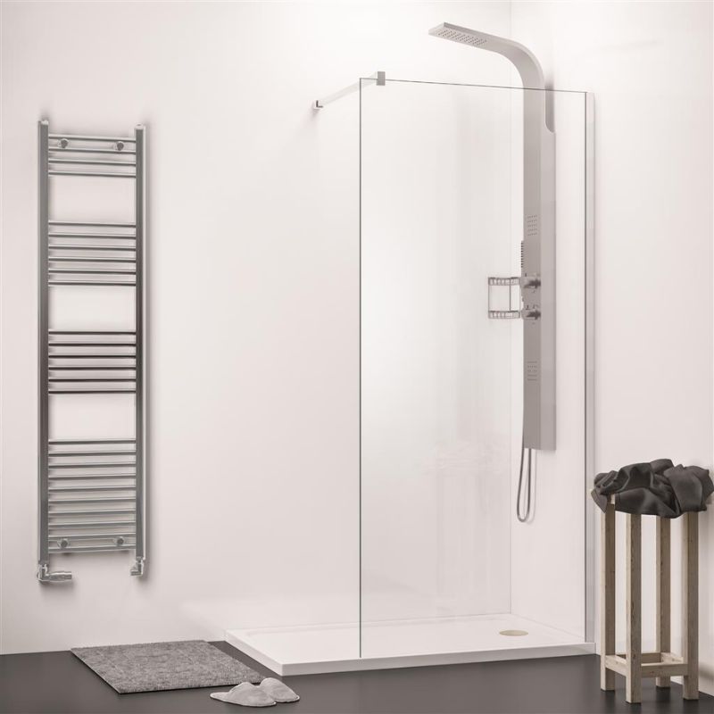 Eastbrook Hydropanel Shower Panel 1200mm x 2420mm - White Gloss - 3.212 - TAP 'N' SHOWER