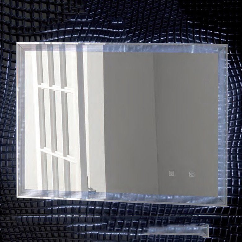 Eastbrook Leven Mirror with LED Lights Sensor and Bluetooth 700mm x 600mm - 56.1082 - TAP 'N' SHOWER