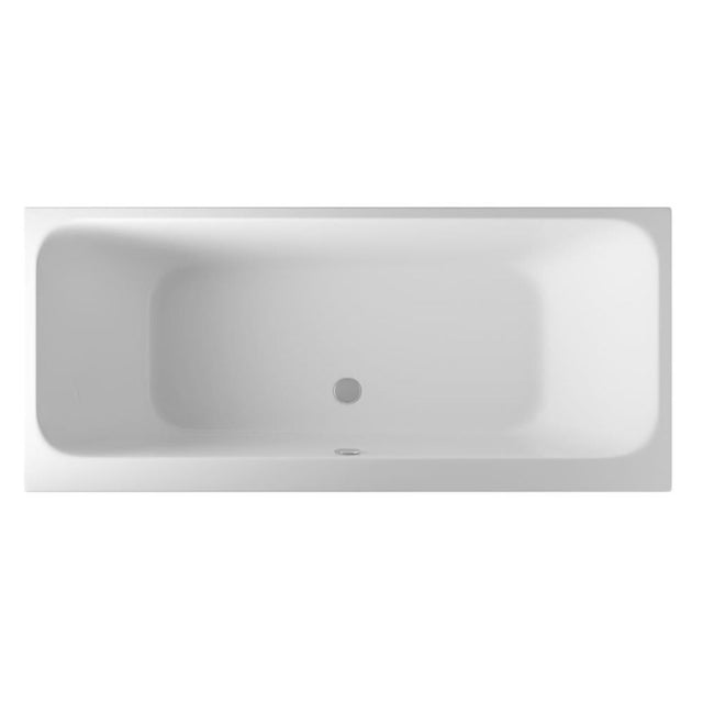 Eastbrook Malin 5mm Acrylic Double Ended Bath 1675mm x 700mm - White - 42.0077 - TAP 'N' SHOWER