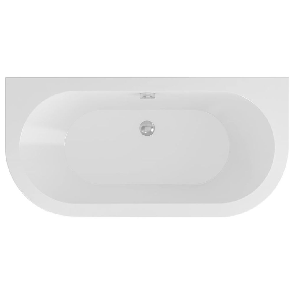 Eastbrook Mortlake Freestanding Bath 1500mm x 740mm - White - 33.0015 - TAP 'N' SHOWER