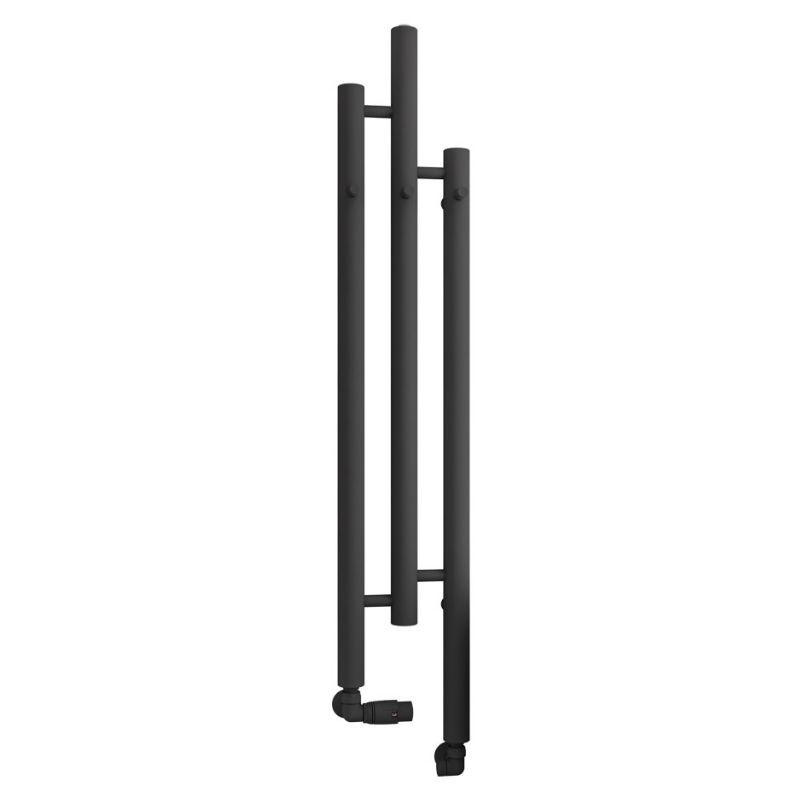 Eastbrook Portchester Designer Radiator 1200mm x 225mm - Matt Anthracite - 41.0716 - TAP 'N' SHOWER