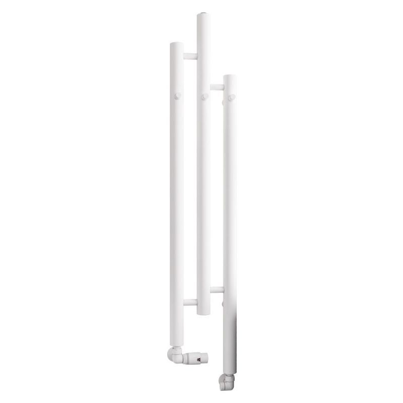 Eastbrook Portchester Designer Radiator 1200mm x 225mm - Matt White - 41.0715 - TAP 'N' SHOWER