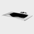 Eastbrook Rectangular Soap Holder for Slider Riser Rail - Chrome - 78.0036 - TAP 'N' SHOWER