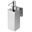Eastbrook Rimini Wall Mounted Square Metal Soap Dispenser - Chrome - 52.105 - TAP 'N' SHOWER