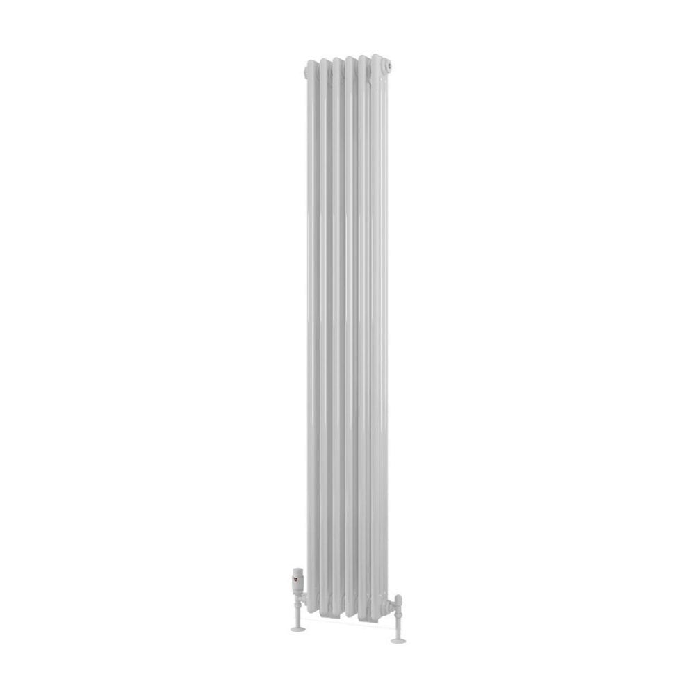 Eastbrook Rivassa Traditional 3 Column Radiator 1800mm x 293mm - Gloss White - 81.0010 - TAP 'N' SHOWER