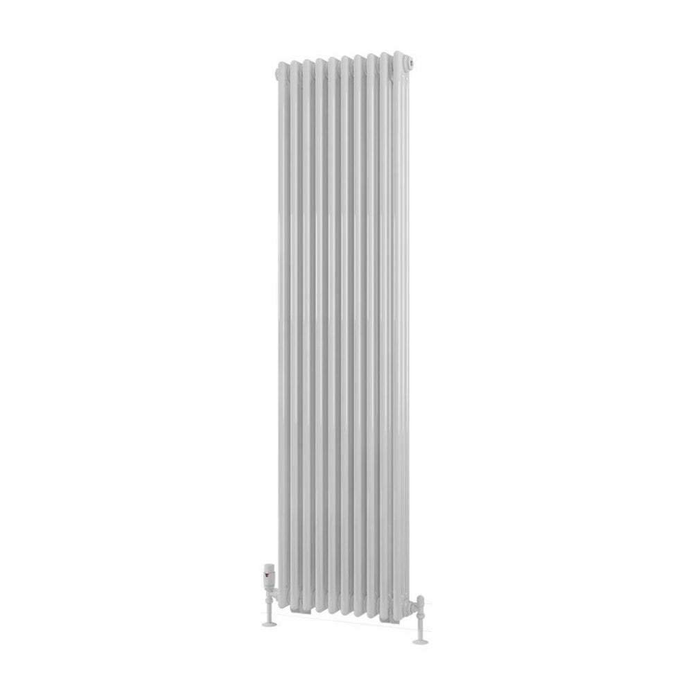 Eastbrook Rivassa Traditional 3 Column Radiator 1800mm x 473mm - Gloss White - 81.0012 - TAP 'N' SHOWER