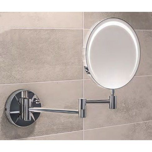 Eastbrook Round Magnifying Vanity Mirror with LED Lights - 40.0039 - TAP 'N' SHOWER