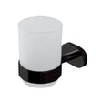 Eastbrook Salerno Wall Mounted Round Tumbler Holder - Matt Black - 52.215 - TAP 'N' SHOWER