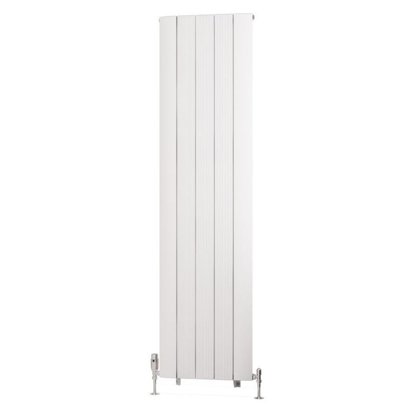 Eastbrook Trent Aluminium Vertical Radiator 1800mm x 470mm - Matt White - 41.0476 - TAP 'N' SHOWER