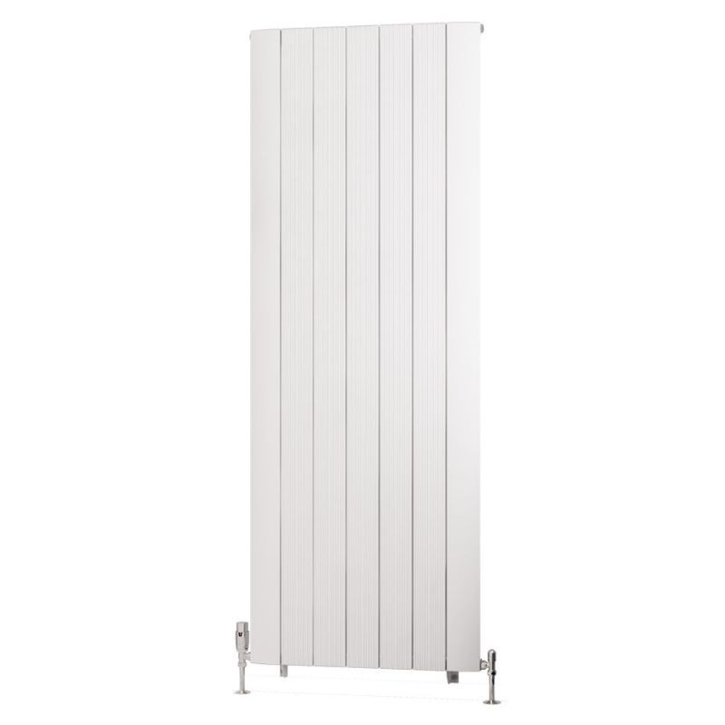 Eastbrook Trent Aluminium Vertical Radiator 1800mm x 660mm - Matt White - 41.0478 - TAP 'N' SHOWER