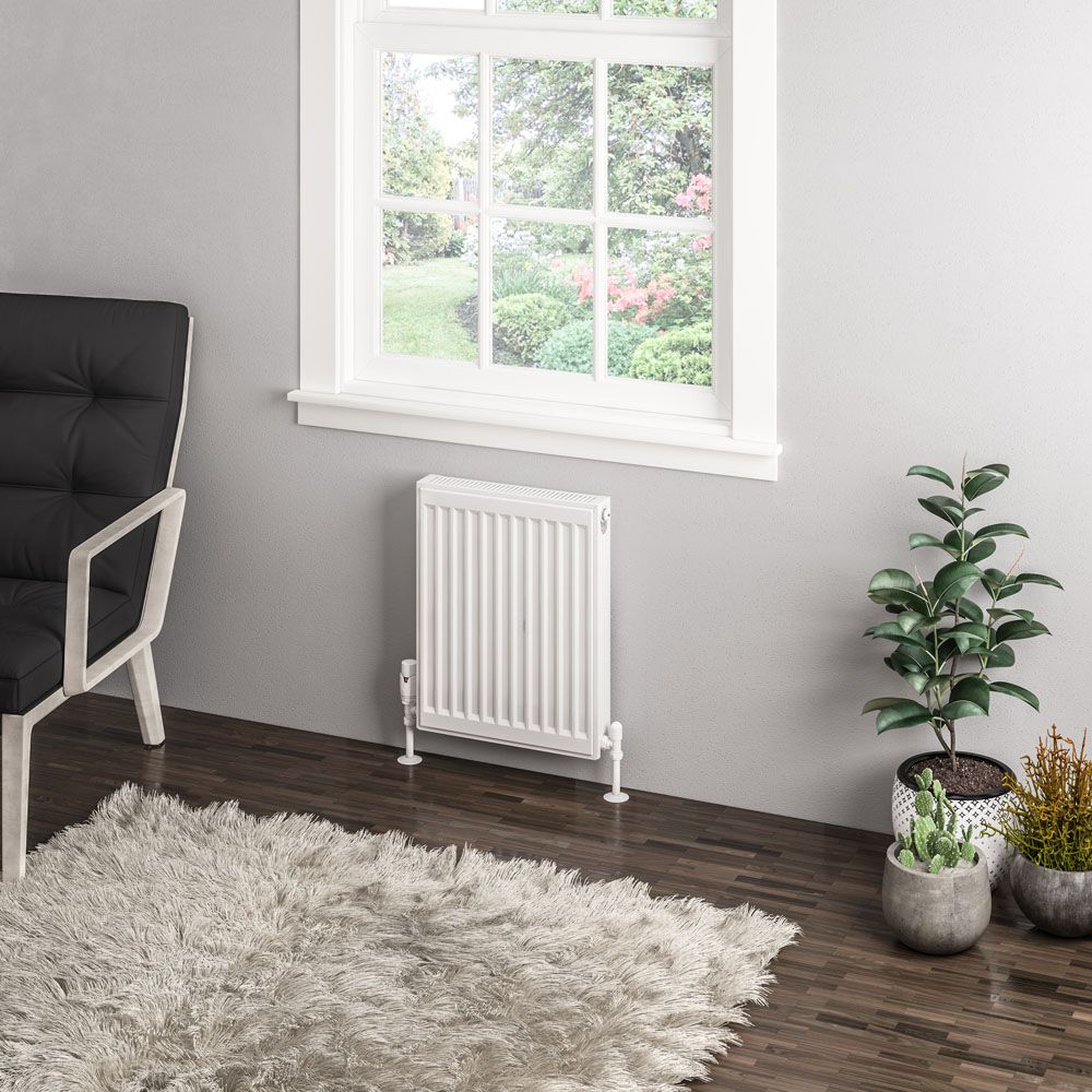 Eastbrook Type 11 Compact Panel Radiator 600mm x 400mm - Gloss White - 25.0047 - TAP 'N' SHOWER