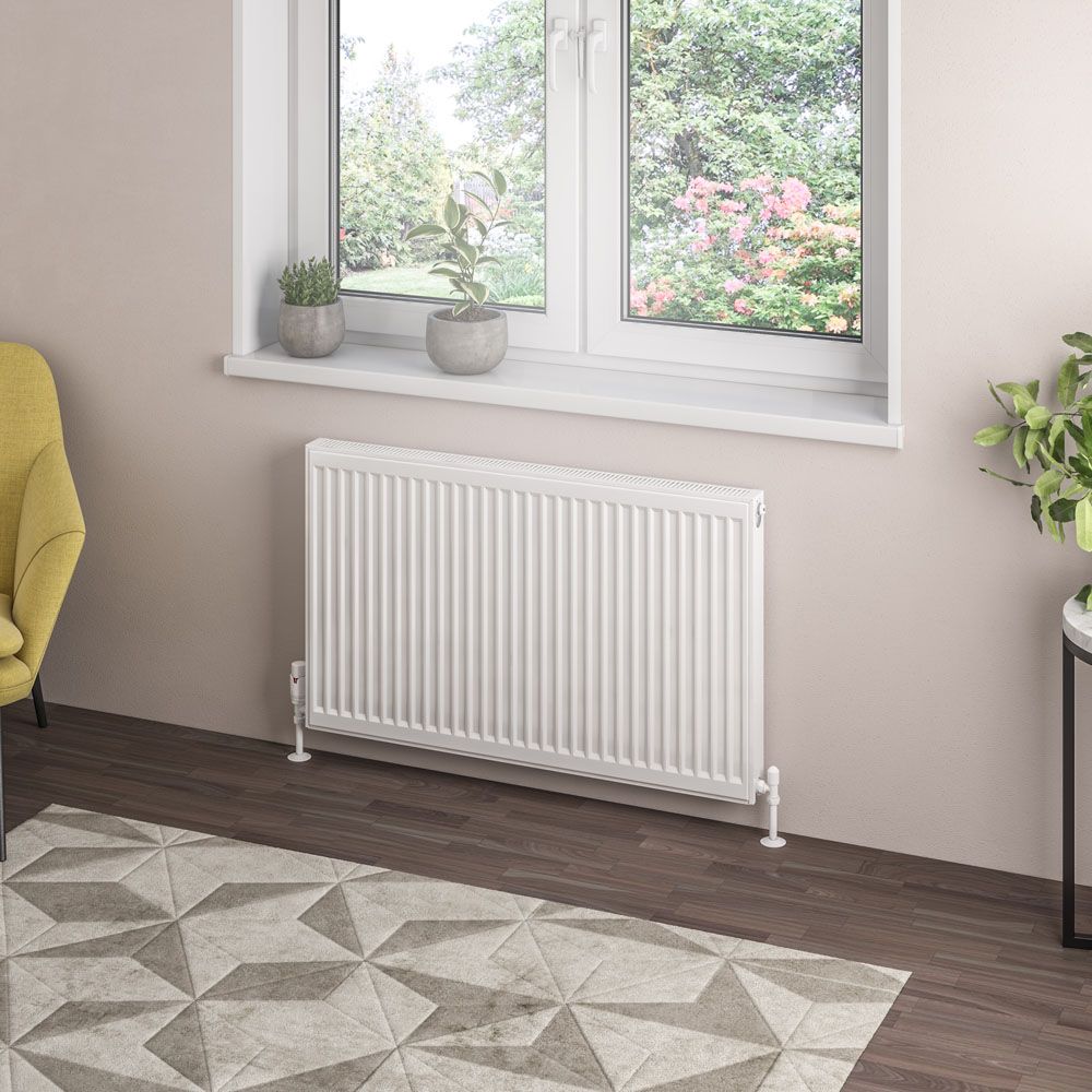 Eastbrook Type 21 Compact Panel Radiator 600mm x 1500mm - Gloss White - 25.0115 - TAP 'N' SHOWER