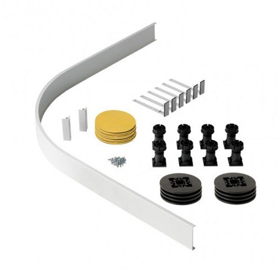 Eastbrook Volente Legs & Panel for Shower Tray 1200mm x 800mm - 158.604 - TAP 'N' SHOWER