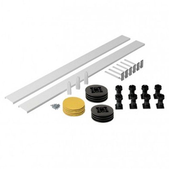 Eastbrook Volente Legs & Panels for Rectangular Shower Trays up to 1200mm - 158.080 - TAP 'N' SHOWER