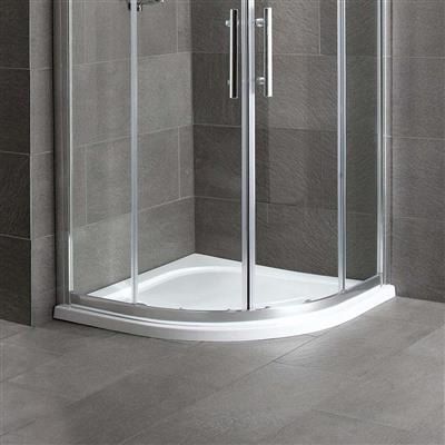 Eastbrook Volente Quadrant Shower Tray 800mm - White - 158.062 - TAP 'N' SHOWER