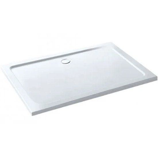 Eastbrook Volente Rectangular Shower Tray 1000mm x 800mm - White - 158.056 - TAP 'N' SHOWER