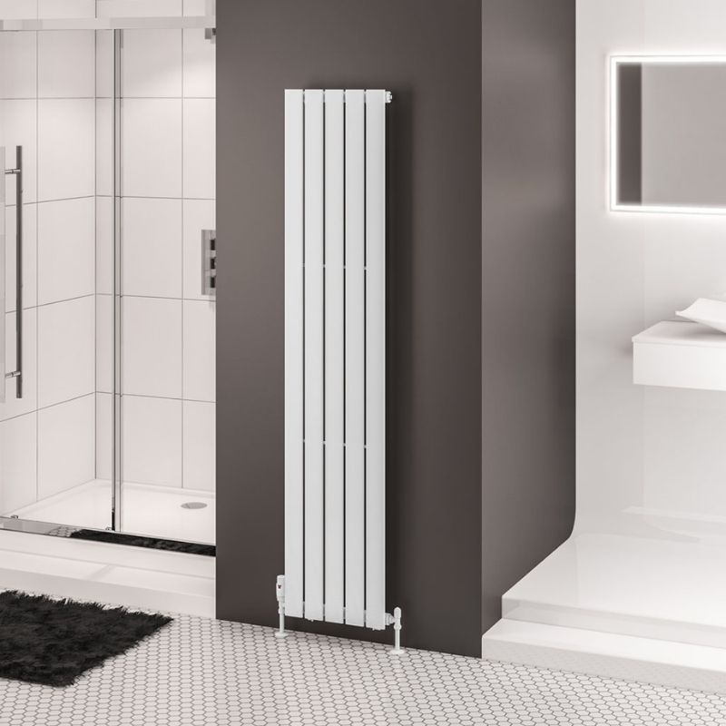 Eastbrook Warrington Type 10 Vertical Radiator 1800mm x 376mm - Gloss White - 41.0508 - TAP 'N' SHOWER