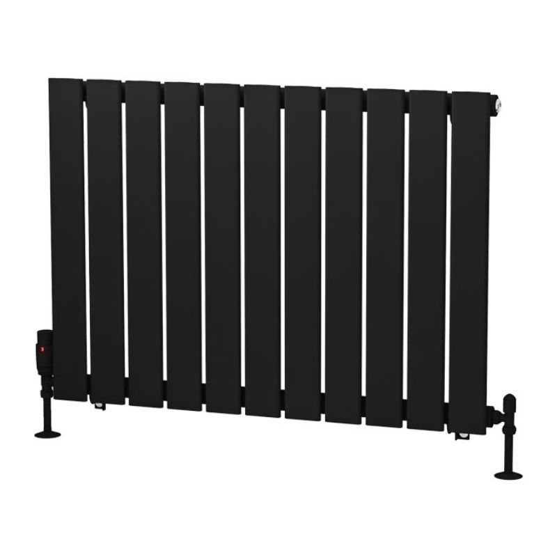Eastbrook Warrington Type 10 Vertical Radiator 600mm x 832mm - Matt Black - 41.0528 - TAP 'N' SHOWER