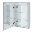 Eastbrook Zurich 1 Door Mirror Cabinet with LED Lights 500mm x 700mm - 56.1047 - TAP 'N' SHOWER