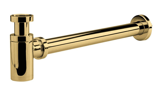 Hudson Reed Minimalist Bottle Trap - Brushed Brass - EK802 - TAP 'N' SHOWER