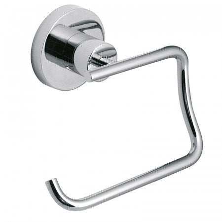 Vado Elements Paper Holder wall-mounted chrome metal open-ended bathroom accessory