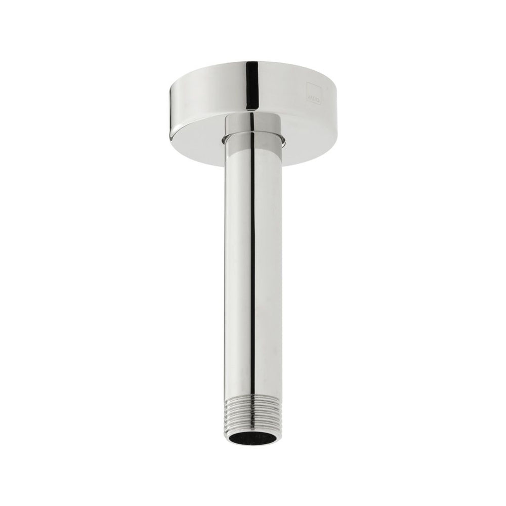 Vado Elements 4" Fixed Head Ceiling Mounting Shower Arm 100mm - Polished Chrome - ELE - CMA/4IN - C/P - TAP 'N' SHOWER