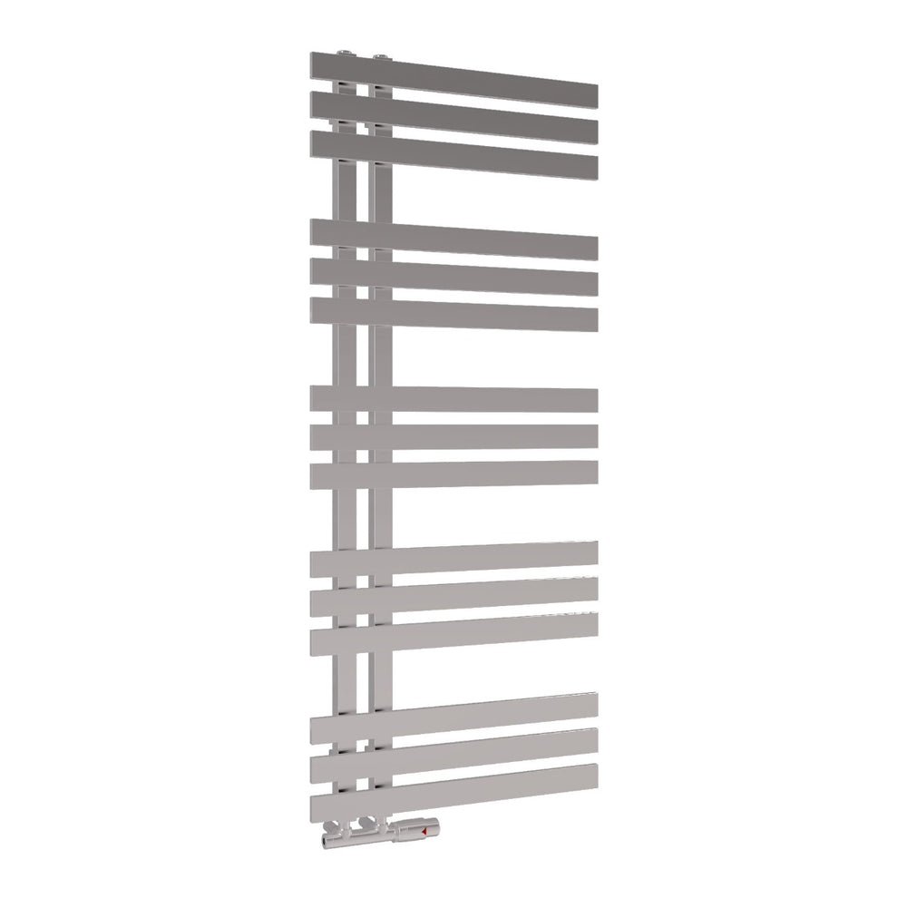 Scudo Elizabeth Designer Towel Radiator 1200 x 500mm - Chrome - ELIZ1200 - 500 - C - TAP 'N' SHOWER