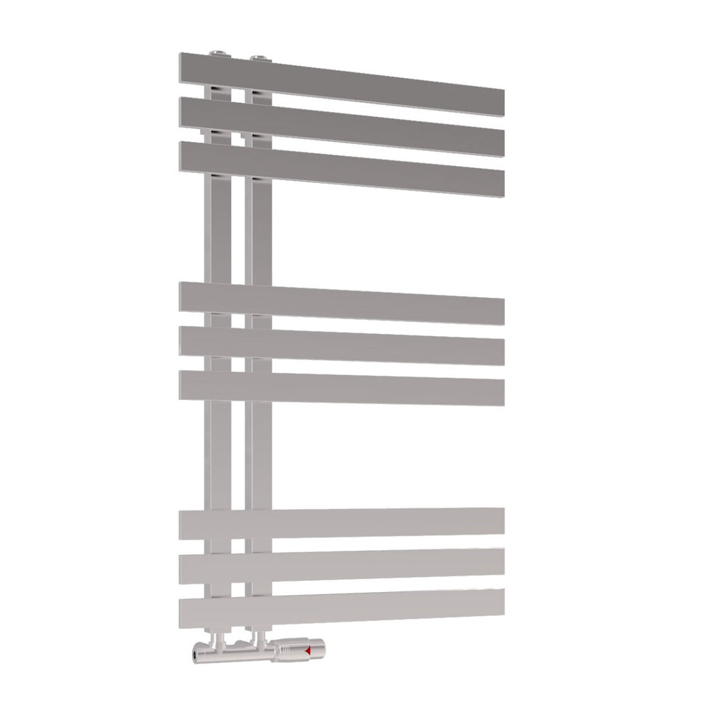 Scudo Elizabeth Designer Towel Radiator 800 x 500mm - Chrome - ELIZ800 - 500 - C - TAP 'N' SHOWER