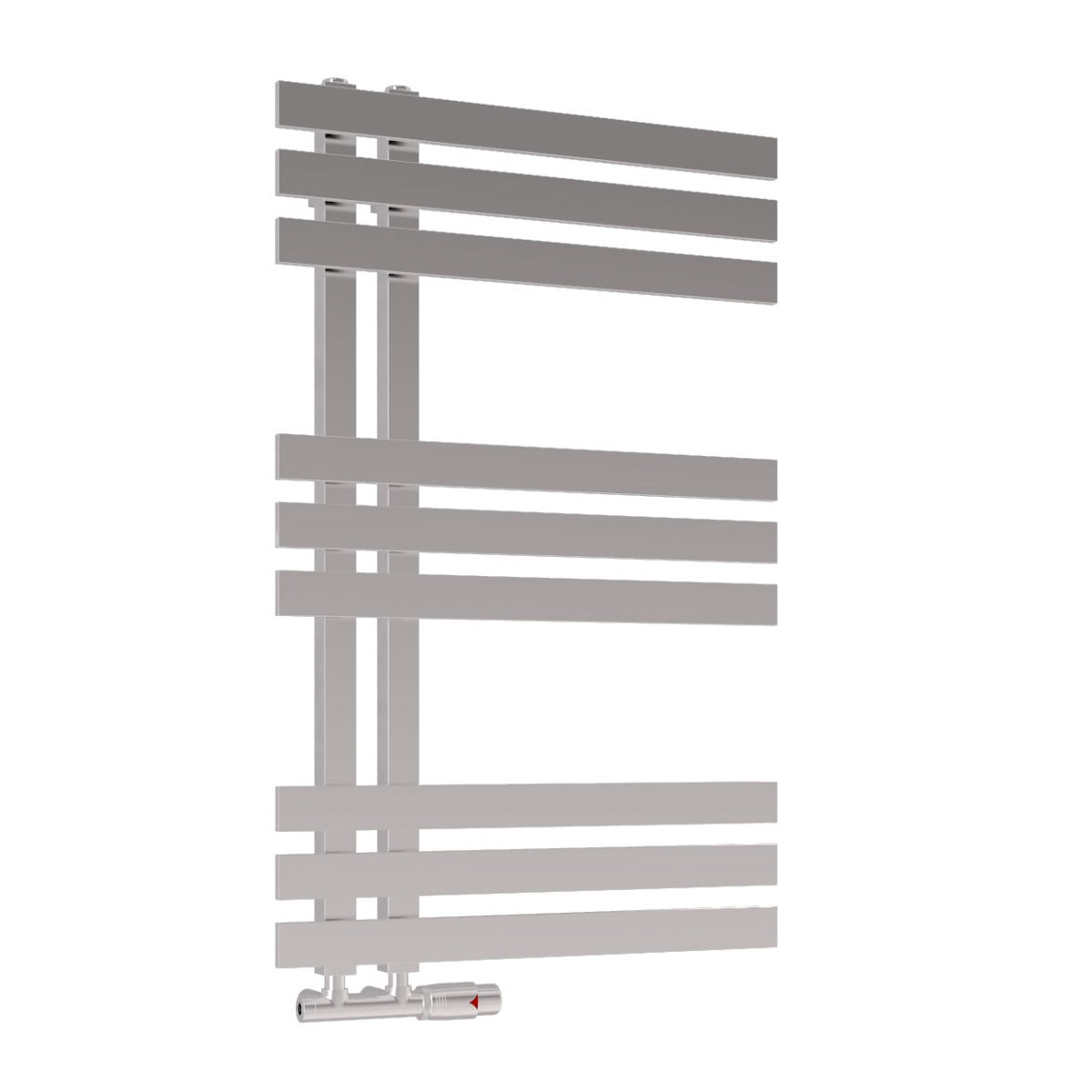 Scudo Elizabeth Designer Towel Radiator 800 x 500mm - Chrome - ELIZ800 - 500 - C - TAP 'N' SHOWER