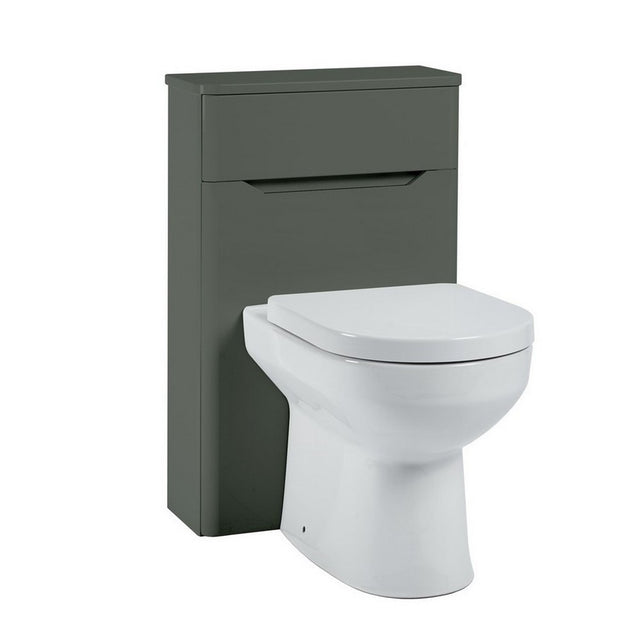 Scudo Ella Floorstanding WC Unit 500mm - Anthracite - ELLA - WCUNIT - ANTHRACITE - TAP 'N' SHOWER