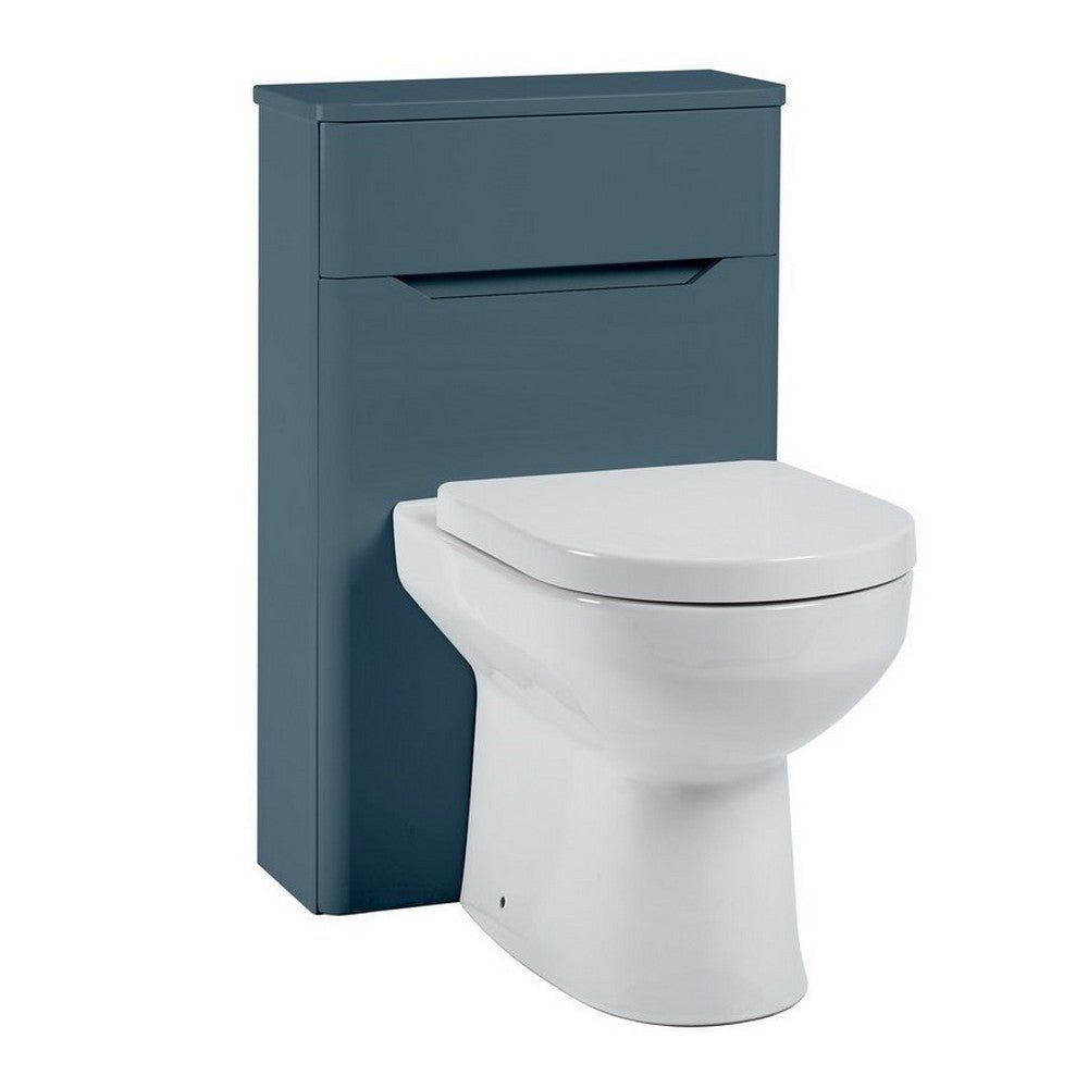 Scudo Ella Floorstanding WC Unit 502mm x 756mm x 260mm - Blue - ELLA - WCUNIT - BLUE - TAP 'N' SHOWER