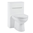 Scudo Ella Floorstanding WC Unit 500mm - White - ELLA - WCUNIT - WHITE - TAP 'N' SHOWER