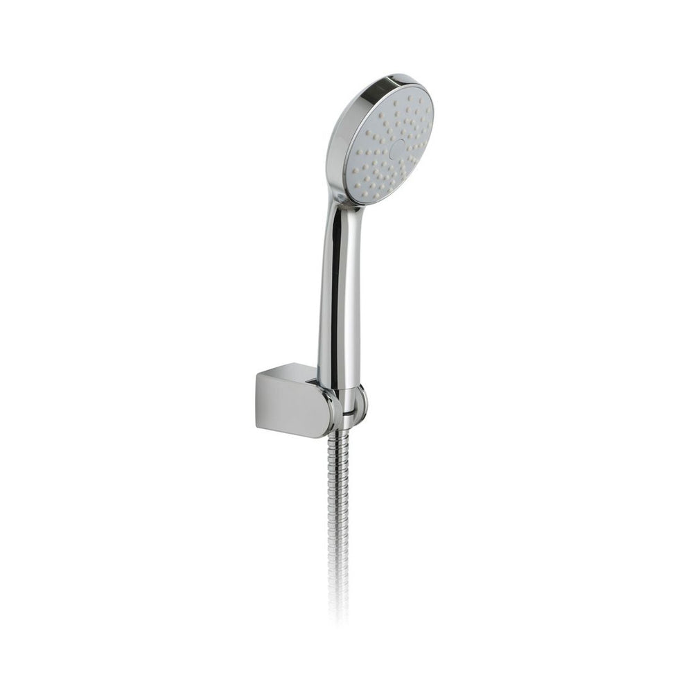 Vado Eris Single Function Hand Held Shower Head with Hose and Bracke - Polished Chrome - ERI - SFMK - C/P - TAP 'N' SHOWER