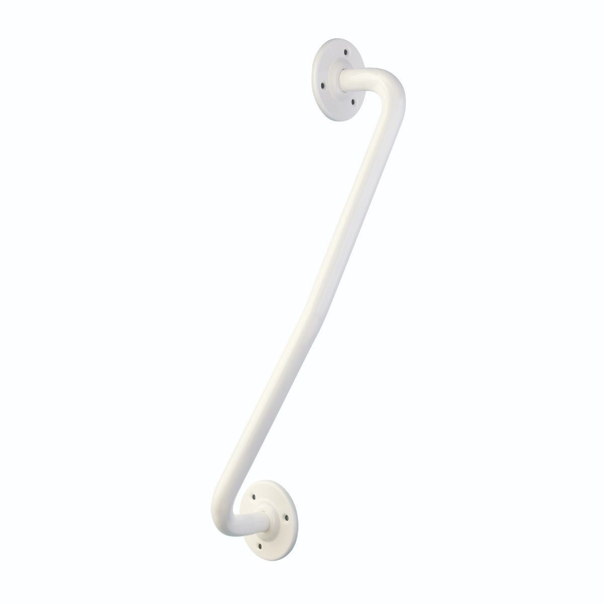 Bathex Essential Left Hand Newell Rail 350mm - White - 43700 - TAP 'N' SHOWER