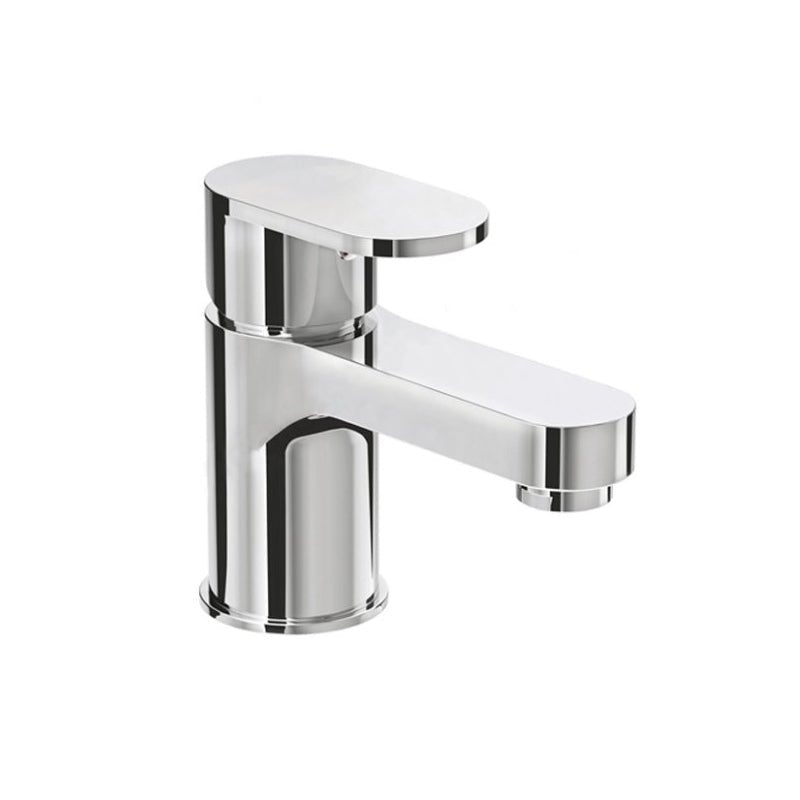 Oakham Osmore Mini Basin Mixer Tap With Click Waste - Chrome - TAP 'N' SHOWER