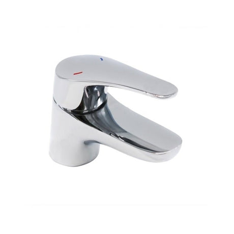 Oakham Javary Mono Basin Mixer Tap With Click Waste - Chrome - TAP 'N' SHOWER