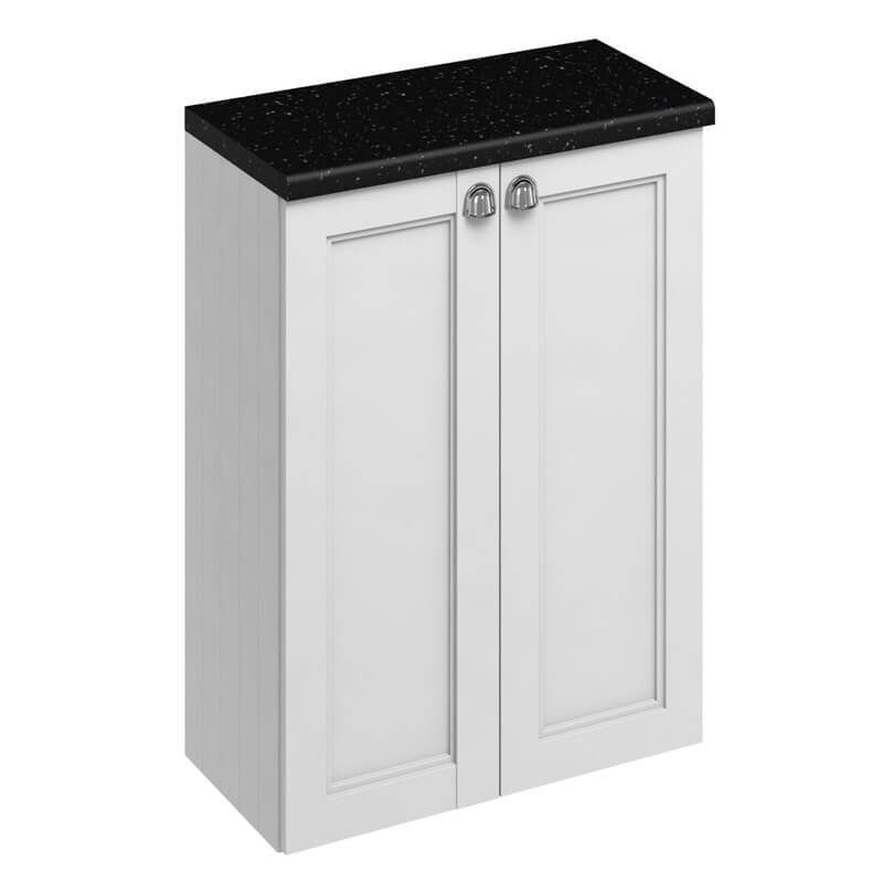 Burlington Matt White 2 Door Base Unit 600mm - F60W (Duplicate - disable by RAB) - TAP 'N' SHOWER