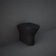 RAK Feeling Soft Close Toilet Seat and Cover - Matt Black - FEESEAT504 - TAP 'N' SHOWER