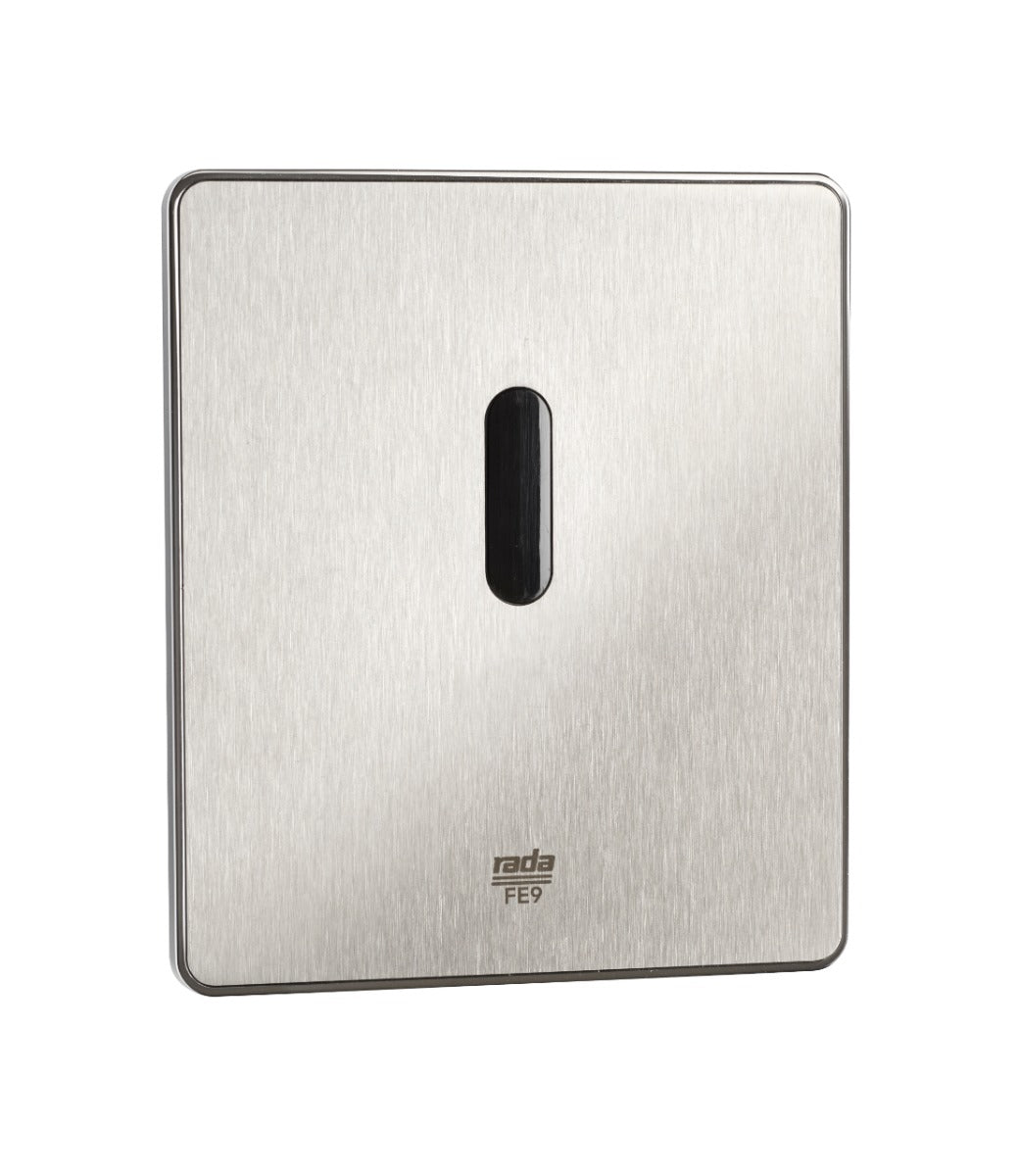 Rada FE9 Battery Stainless Steel Urinal Flush plate - 2.1942.006 - TAP 'N' SHOWER