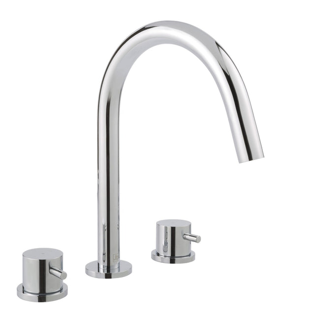 JTP Florence 3 Hole Bath Filler - Chrome - 55095