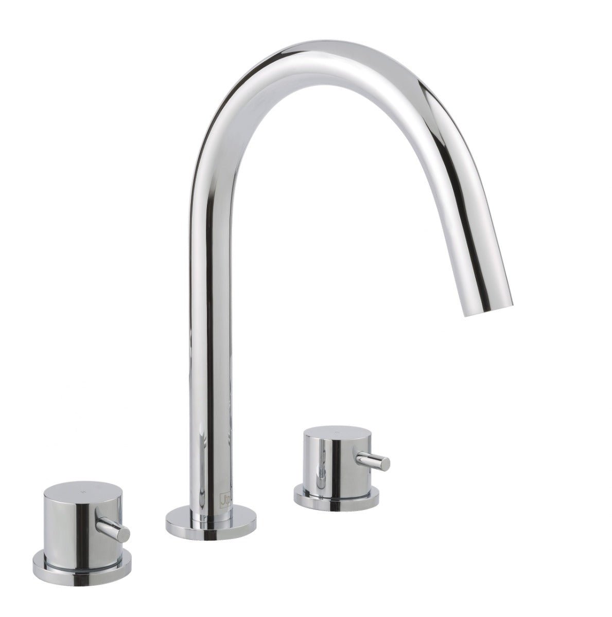 JTP Florence 3 Hole Bath Filler - Chrome - 55095 - TAP 'N' SHOWER