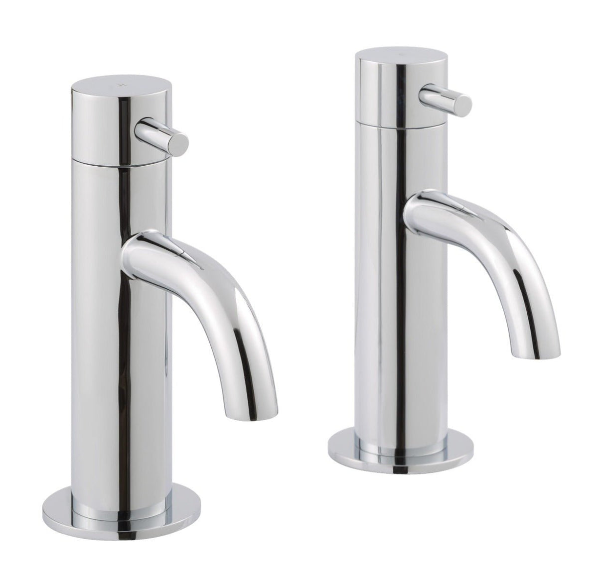 JTP Florence Basin Taps - Chrome - 55011 - TAP 'N' SHOWER