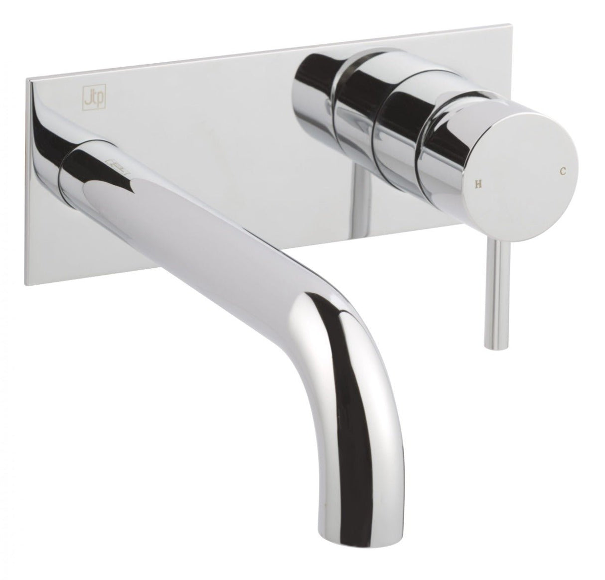 JTP Florence Single Lever Wall Mounted Basin Mixer - Chrome - 55231 - TAP 'N' SHOWER