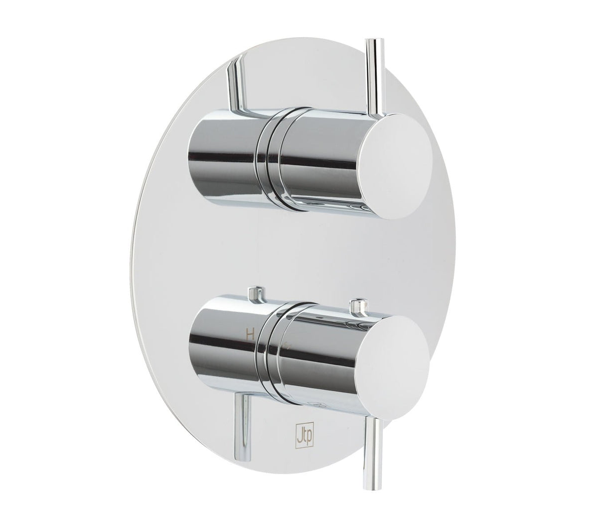 JTP Florence 3 Outlet Thermostat - Chrome - 15681CL - TAP 'N' SHOWER