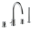 JTP Florence 4 Hole Bath Shower Mixer - Chrome - 552277